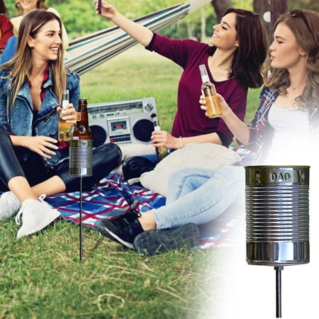 

Chamoist Home Office Essentials Perfect Or Your Favorite Beer Drinking Partner - A Recycled Tin Can Beverage Holder for Office and Home