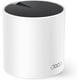 thumbnail image 1 of ROUTER DECO X55-1PACK AX3000 5GHZ: 2402 MBPS (802.11AX,HE160) 2.4GHZ: 574 MBPS (802.11AX) WHOLE HOME MESH WIFI 6, DUAL BAND, 4 STREAMS, 2X2 MU-MIMO OFDMA, COBERTURA HASTA 230 MÂ² EL PAQUETE DE UNA PZA TP-Link DECO X55 (1PACK), 1 of 2