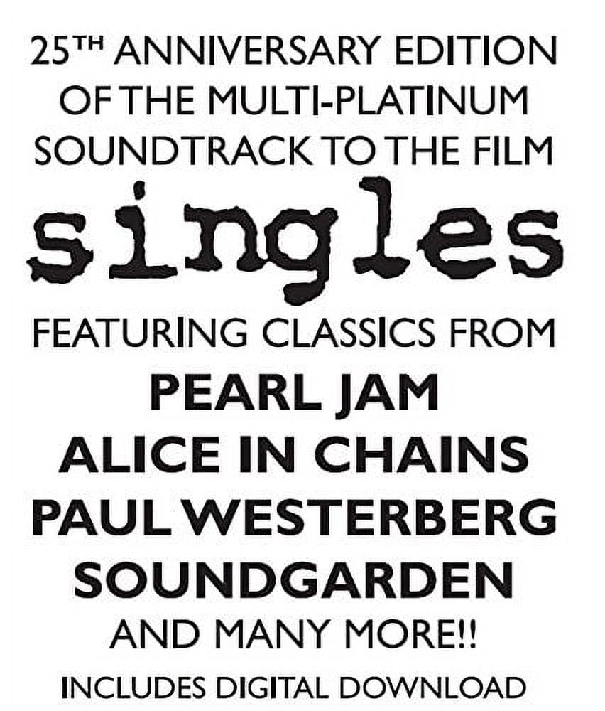 Various, Singles Original Motion Picture Soundtrack Vinyl, 2LP +