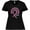 AB-Black, variant on Inktastic Breast Cancer Awareness Rainbow Ribbon with Hearts Women's Plus Size T-Shirt