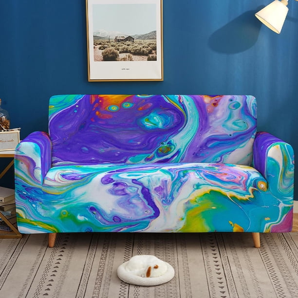 Voguele L Shaped Recliner Couch Covers Elastic Slipcover Stretch