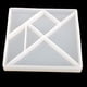 thumbnail image 1 of Moldes de fundición de resina Tangram, moldes reutilizables de resina de silicona para joyería, manualidades para bricolaje Macarena Molde de silicona para adornos, 1 of 8