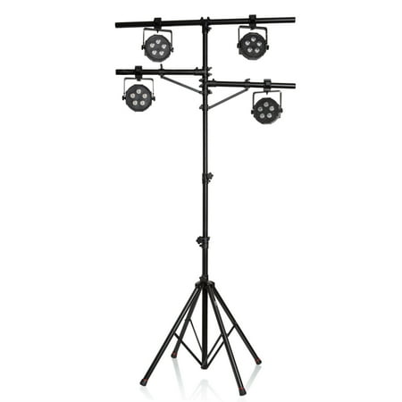 UPC: 0716408551449 | Frameworks Quad Leg Stand with LS1 Tree-Style Light Bars
