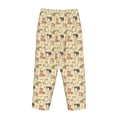 thumbnail image 5 of Daiia Cartoon Shiba Inu Dog Women's Sleep Pant with Pockets and Drawstring,Pajama Pants-Large, 5 of 9