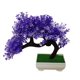 thumbnail image 2 of Gwong Decoración hogareña 1 unid Potted Planta artificial Mini árbol Bonsai DIY Jardín Boda Home Party Decor Gwong 21025818, 2 of 7