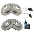 thumbnail image 2 of TRQ Brake Pad & Rotor Kit Semi-Metallic Front & Rear w/Chemicals BKA15408 Fits select: 1994-1995 HONDA CIVIC EX, 1994-1996 ACURA INTEGRA, 2 of 6