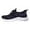 Dark Blue, variant on Women's Lightweight Casual Running Shoes Breathable Soft Sole Sneakers For Everyday Comfort And Versatile Wear(Black,6.5)