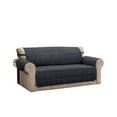 thumbnail image 5 of Innovative Textile Solutions 1-Piece Tyler XL Sofa Furniture Cover Slipcover, Charcoal, 5 of 8