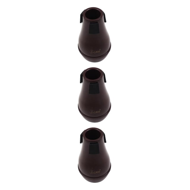 Eigraketly Trombón Sordina Silenciador Sourdine para Trombón Alto Tenor - Rojo Oscuro Type1 NO1
