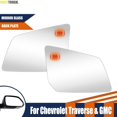 thumbnail image 2 of For Chevrolet Traverse 2009-2016 Saturn Outlook 2007-2010 GMC Acadia 2007-2016 Left Right Side Heated Mirror Glass Large Glass Left, 2 of 6