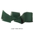 thumbnail image 2 of Retro Tassels Ribbon 1 Roll Chiffon Fringe Ribbon with Frayed Edges Soft Texture Non-fading Tassels Solid Color Gift Wrapping Flower Bouquet Ribbon, 2 of 8