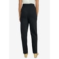 thumbnail image 3 of Jessica London Women's Plus Size Petite Soft Ease Straight Leg Pant, 3 of 6