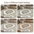 thumbnail image 7 of ODIKA Beige Repeating Minimalist Border Balanced Tonal Large Neutral for Playroom, Bedroom, Reading Nook, Pet Friendly & Kids Safe Play, 7 of 7