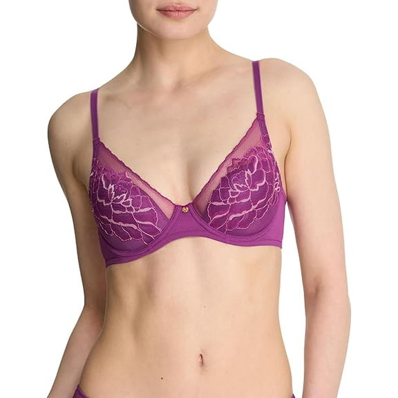 Natori womens  Flora Contour Underwire Bra, 32D