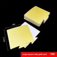 thumbnail image 1 of Wholesale Pack of 100 Large Square Gold Card Cake Base Pads - Thickened Premium Paper Triangular Mousse Support Mats for Pastries, Lightweight & Easy to Clean Baking Tools with Durable Construction, 1 of 6