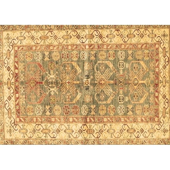 Ahgly Company Indoor Rectangle Oriental Brown Traditional Area Rugs, 8' x 12'