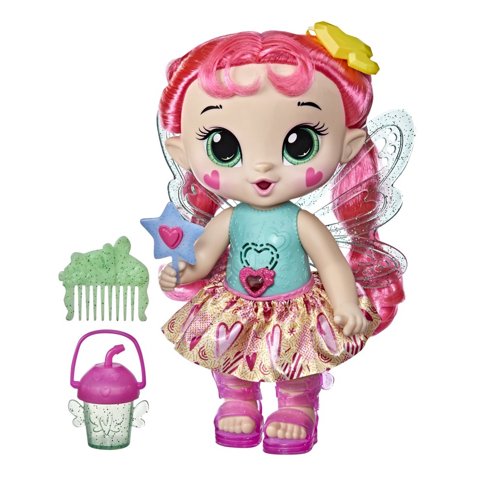 Baby Alive GloPixies Doll, Sammie Shimmer, Glowing Pixie Toy