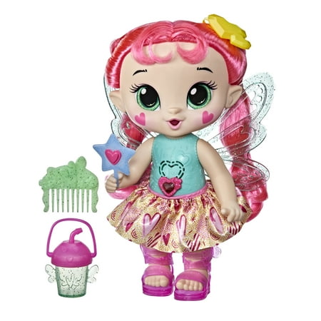 Baby Alive GloPixies Sammie Shimmer, Glowing Pixie Interactive Doll