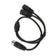 thumbnail image 3 of Cable adaptador DIN 4PIN a 2DIN 4PIN Bling Bling macho a hembra 1.6 pies, 3 of 12