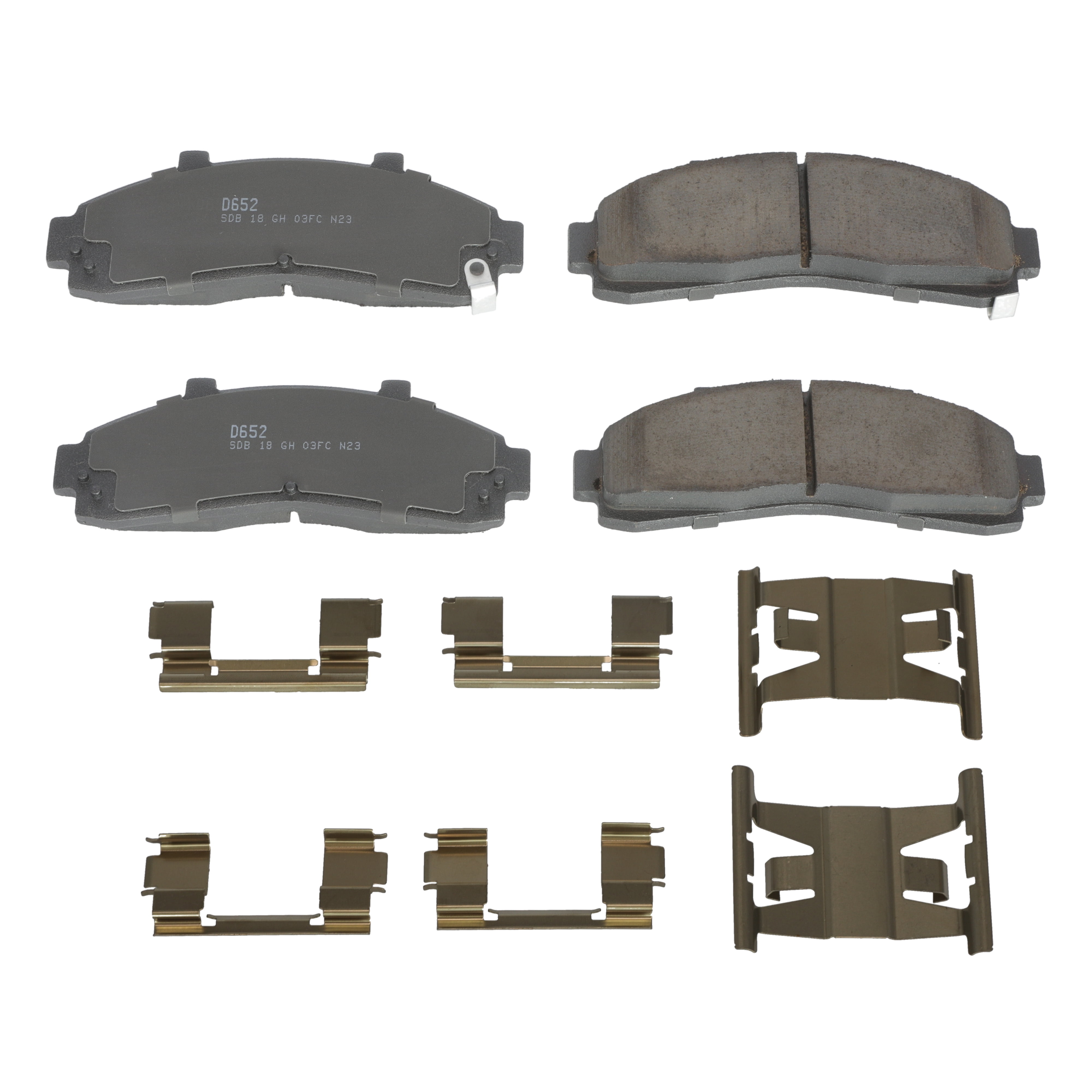Winstop Brake Pad Set, Front WS.0652.0.C, Ford Ranger 2001-1995