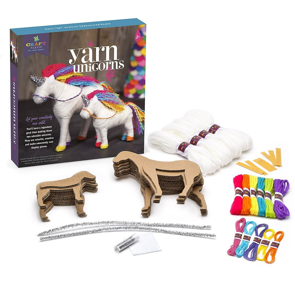 Crafttastic Yarn Unicorns Kit