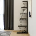 thumbnail image 2 of Kalune Design - Tlos - Anthracite,Black Bookshelf, 2 of 4