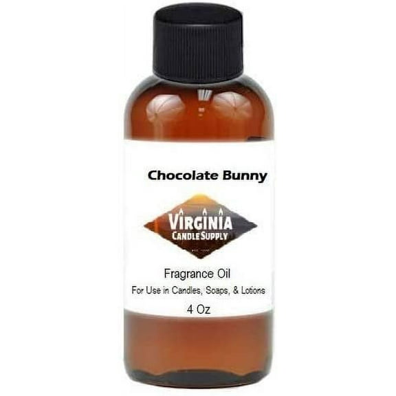 Chocolate Bunny 4 oz Bottle for Candle Making, Soap Making, Tart Making, Room Sprays, Lotions, Car Fresheners, Slime, Bath Bombs, Warmers