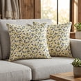 thumbnail image 2 of REGALWOVEN 2 Pcs Classical Floral Decoration Throw Pillow Cover Pattern Pillow Cases for Outdoor Indoor Flower-3 12" x 20", 2 of 7