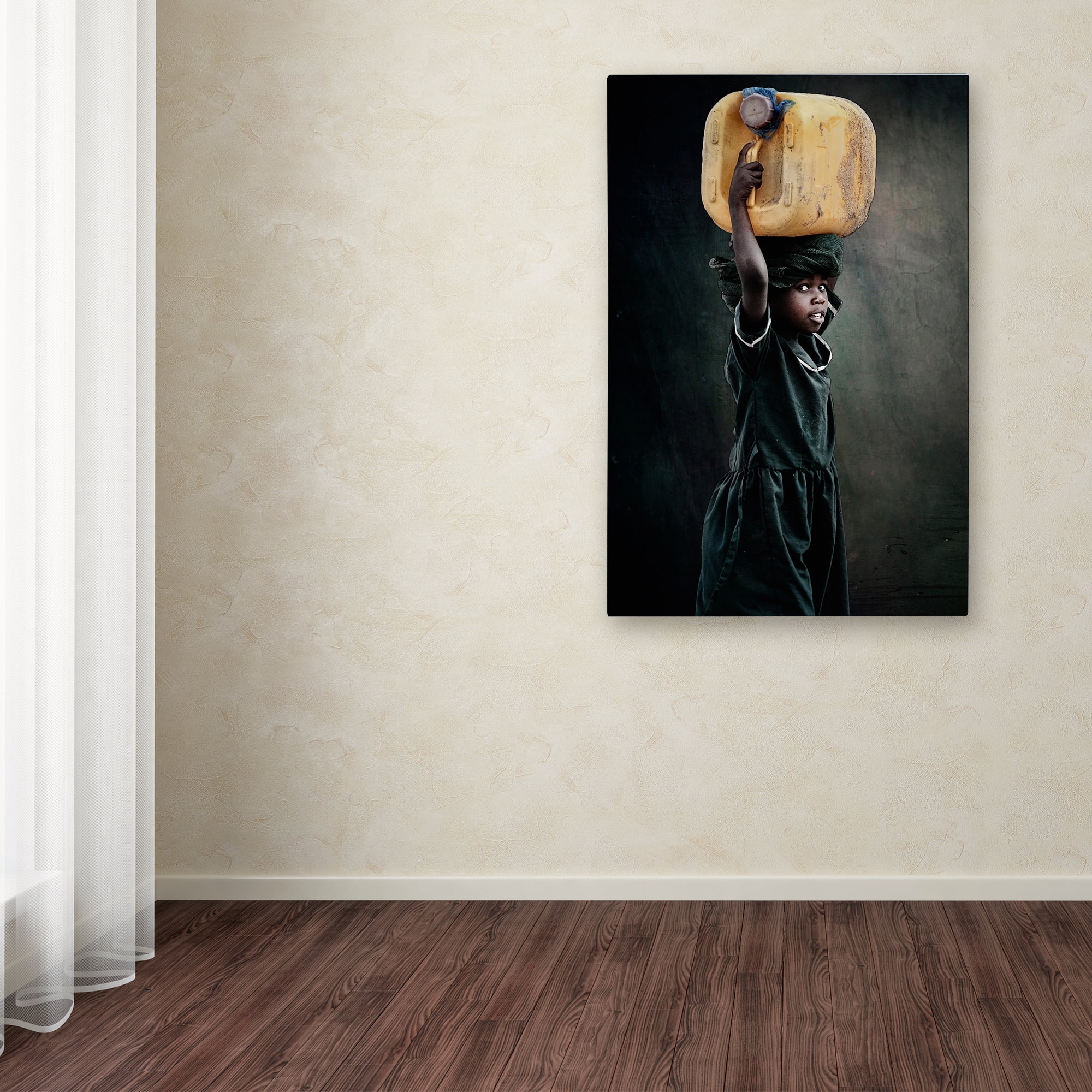 Trademark Art People Painting, by Antonio Grambone