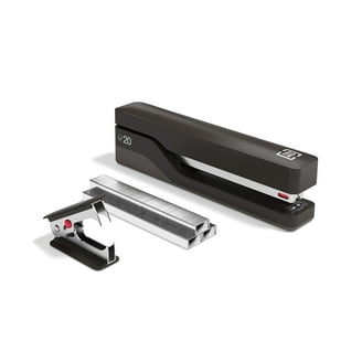 Office Heavy Duty 40 Sheet Stapler, Small Stapler Size, Fits Into The Palm Of Your Hand Black B175 Blk