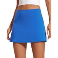 thumbnail image 1 of Mini Falda CRZ YOGA Butterluxe de Cintura Alta Azul L, 1 of 5