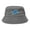 Gray, variant on Lion Sport Logo Washed Bucket Hat For Men Women Denim Bucket Hat Sun Hat Cowboy Fishing Beach Hat