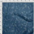 thumbnail image 4 of oneOone Cotton Cambric Navy Blue Fabric Geometric Sewing Fabric By The Yard Printed Diy Clothing Sewing Supplies 56 Inch Wide, 4 of 6
