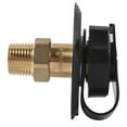 thumbnail image 3 of Lefu City Water Inlet With Check Valve Flange Hose Connector Connection Fill For RV, 3 of 10
