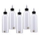 thumbnail image 3 of 5 botellas de plástico vacías con tapones cuentagotas de boquilla giratoria negra de 250 ml Yuyangstore Botellas de pigmento de tinta para aerógrafo, 3 of 6