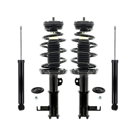 Set 4 Front Quick Complete Strut - Rear Shock For 2013-2015 Chevrolet Malibu