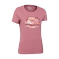 thumbnail image 4 of Mountain Warehouse - Camiseta Paisaje de Orgánica para Mujer (Rosa Oscuro), 4 of 4