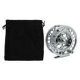 thumbnail image 2 of Fly Reel, Easy To Control Fishing Accessory  Braking Function 3 Ball Bearing 1:1 Gear Ratio  for Fishing, 2 of 8