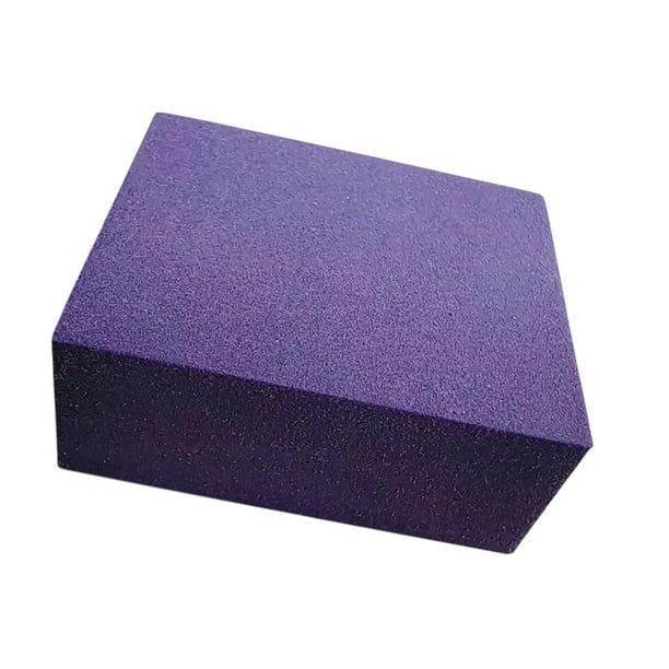 Piedra de goma para snowboard Piedra desbarbadora suave para pulir y eliminar rebabas de óxido Púrpura 240grit