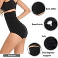 thumbnail image 3 of Lilvigor Women's Shapewear Hi-Waist Brief Firm Tummy Control Butt Lifter Panty Shaper Seamless High Rise Intant Shaping Underwear, 3 of 6