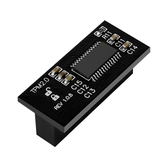 TPM 2.0 Module LPC 20Pin Module Motherboard Encryption Security Module Remote Card Encryption Security Board Replacement