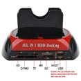 thumbnail image 3 of Base de acoplamiento HDD IDE Dual USB 2.0 shamjiam Lector de tarjetas, 3 of 6