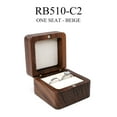 thumbnail image 3 of Huhudde Ring Box Square Shape Storage Box Jewelry Organizer Display Soft Interior Holder, 3 of 20