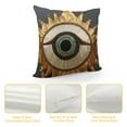 thumbnail image 4 of COMIO  Throw Pillow Set - Evil Eye Pillow Covers - Gold Velvet Accent Pillows - Unique Home Decor Cushions - Amulet Protection Against Misfortune, 4 of 5