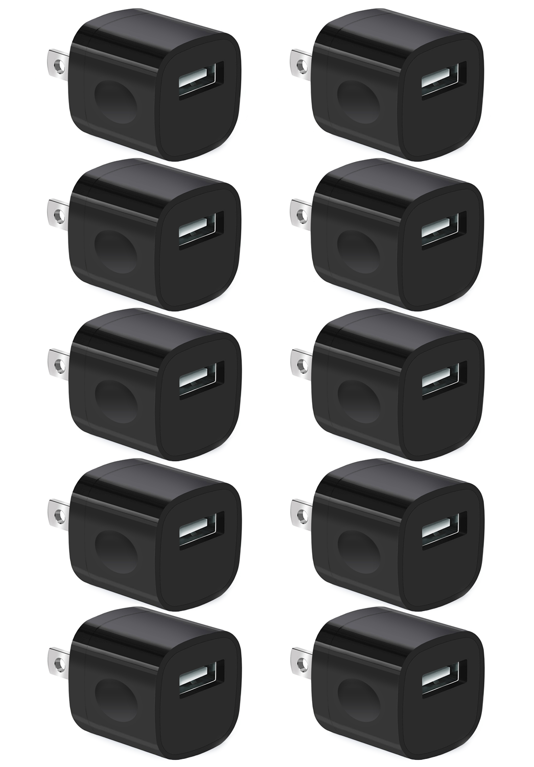 Wall Charger Power Adapter Cube Block 