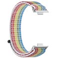 thumbnail image 4 of [Color Del Iris] [Precaución Amazon] Adecuado para Huawei Watch Fit3 Correa Nailon Huawei Watch Fit3 Correa Conector Acero (D), 4 of 9
