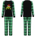 thumbnail image 3 of Pyjamas de Noël pour Famille Ensembles Assortis Pyjamas de Famille Couples Pyjamas de Noël Pyjamas de Vacances Pyjamas, 3 of 7
