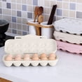 thumbnail image 5 of adviicd 12 Grid Kitchen Refrigerator Egg Box Collision Damaged Egg Storage Box Egg Box Egg Tray Storage Egg Box A,One Size, 5 of 5
