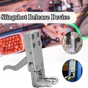 Vobor Hand-held Slingshot Release Device DIY Catapult Trigger Sling Shot Accessory W/8 Screws