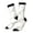 3 Black, variant on Leopard Print Print Adult Socks for Men & Women,Calf Socks, Ankle Socks,Boots Socks,Breathable Casual Sock,Unisex Crew Socks
